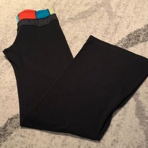 lululemon athletica wide leg, Colorful Waistband